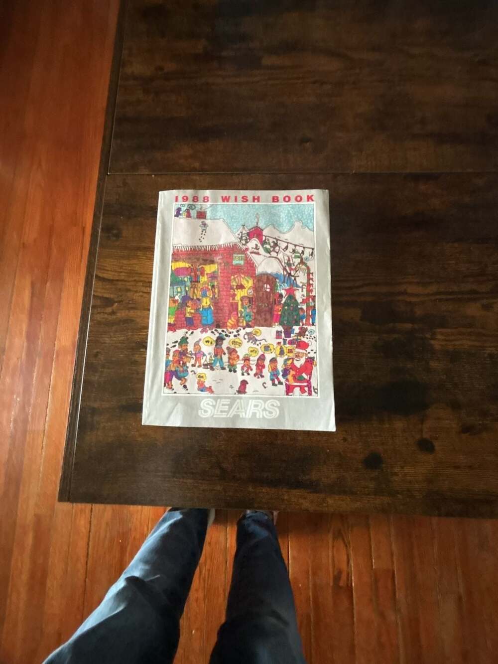 Vintage 1988 Sears Wish Book Christmas Catalog